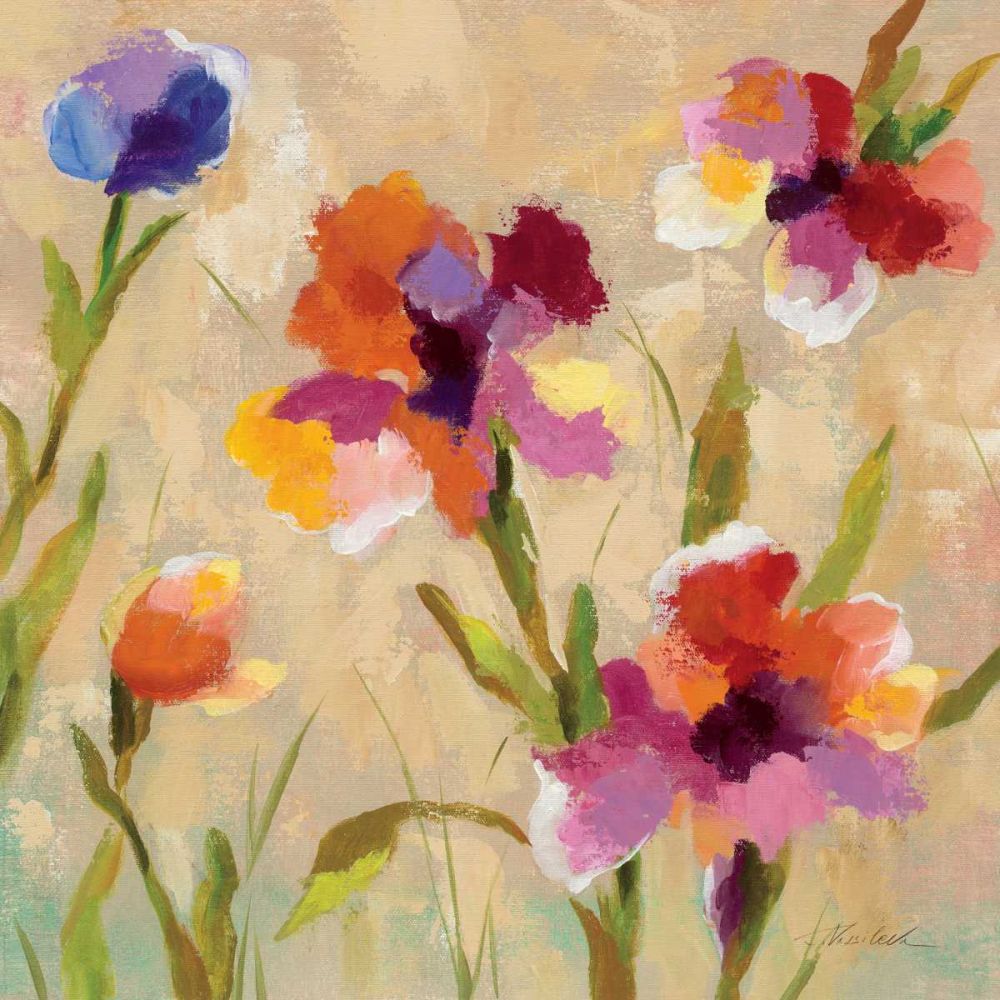 Bold Bright Flowers III art print by Silvia Vassileva for $63.95 CAD