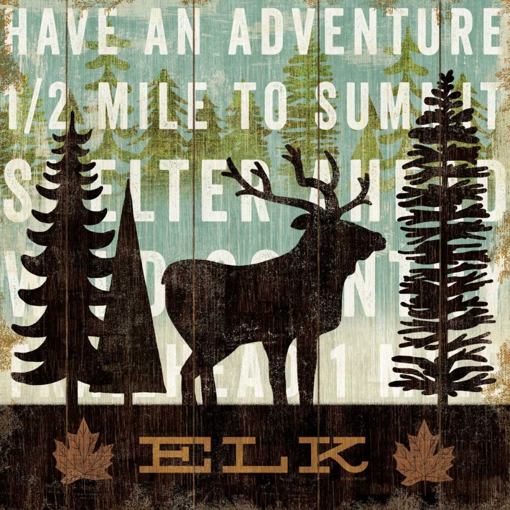 Simple Living Elk art print by Michael Mullan for $57.95 CAD
