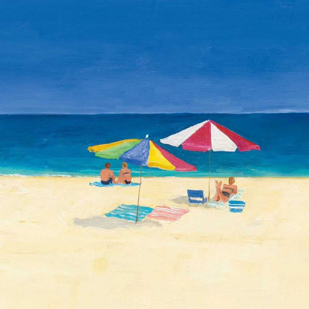 Day at the Beach Sq II art print by Avery Tillmon for $57.95 CAD