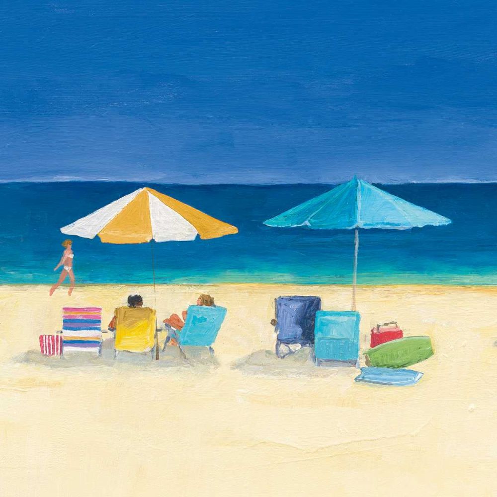 Day at the Beach Sq III art print by Avery Tillmon for $57.95 CAD