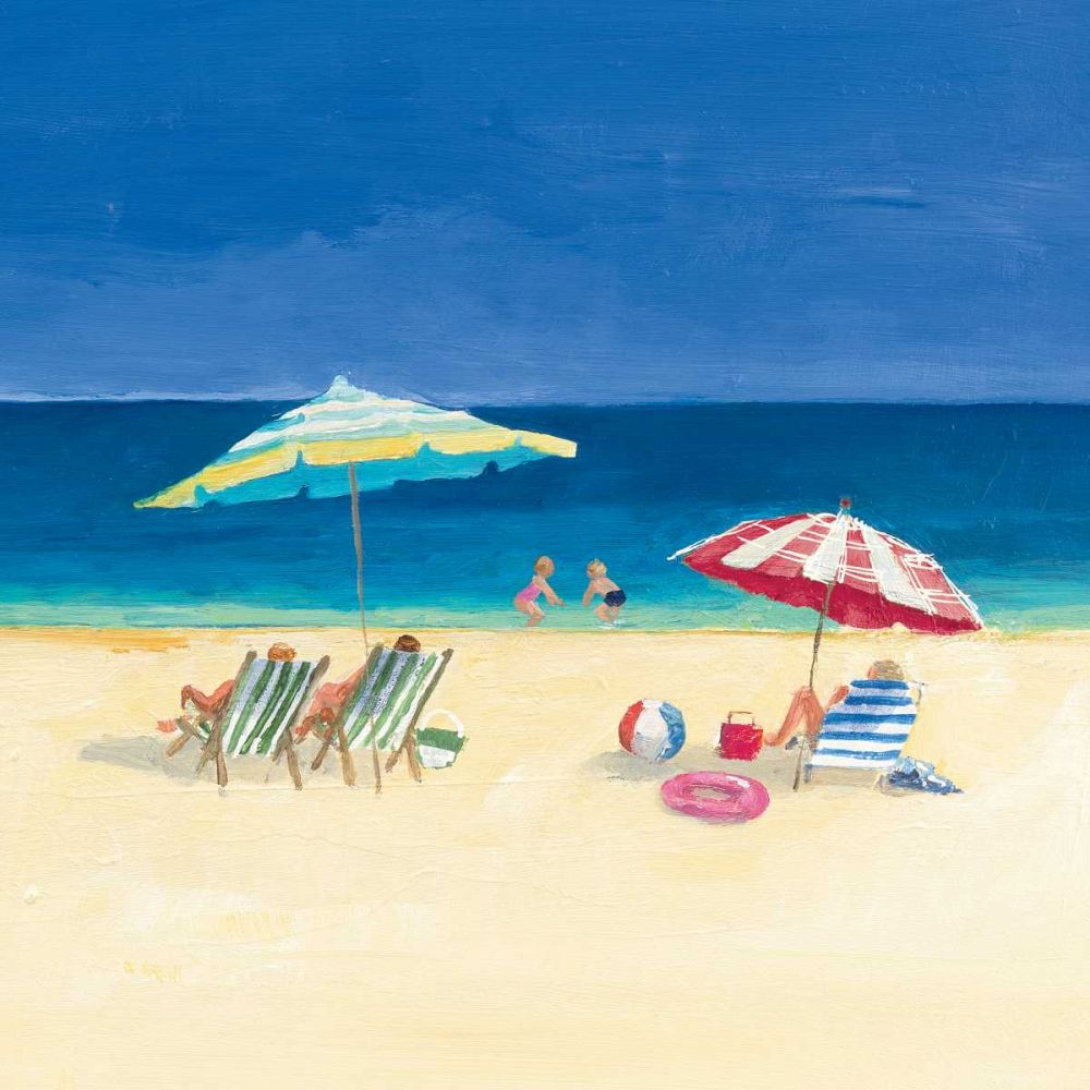 Day at the Beach Sq IV art print by Avery Tillmon for $57.95 CAD