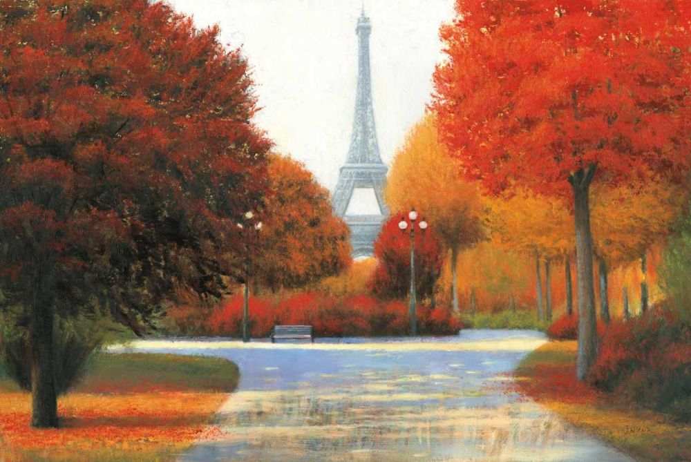 Autumn in Paris art print by James Wiens for $57.95 CAD