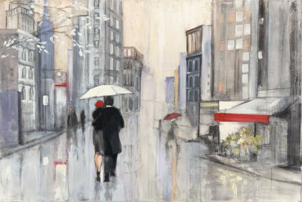 Spring Rain New York art print by Julia Purinton for $57.95 CAD