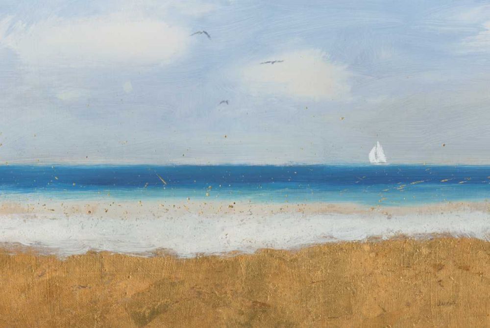 Beach Horizon art print by James Wiens for $57.95 CAD