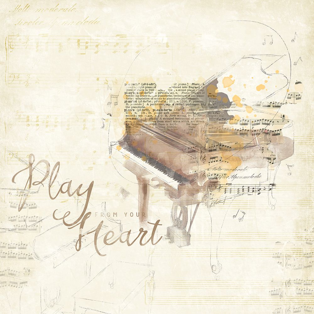Musical Gift III art print by Katie Pertiet for $57.95 CAD