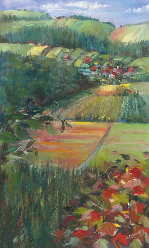 Country Fields art print by Carol Rowan for $57.95 CAD