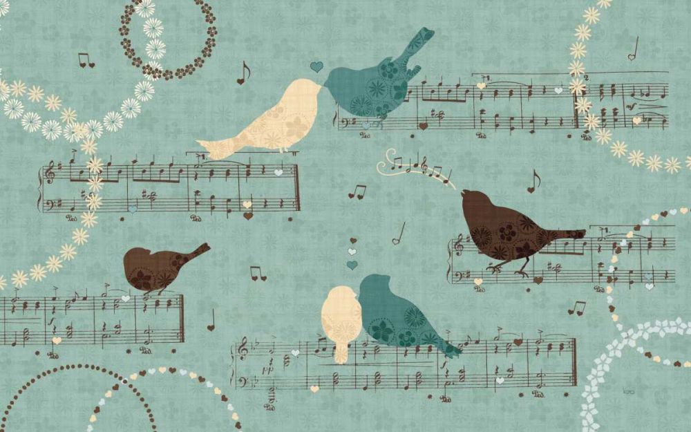 Song Birds III art print by Veronique Charron for $57.95 CAD