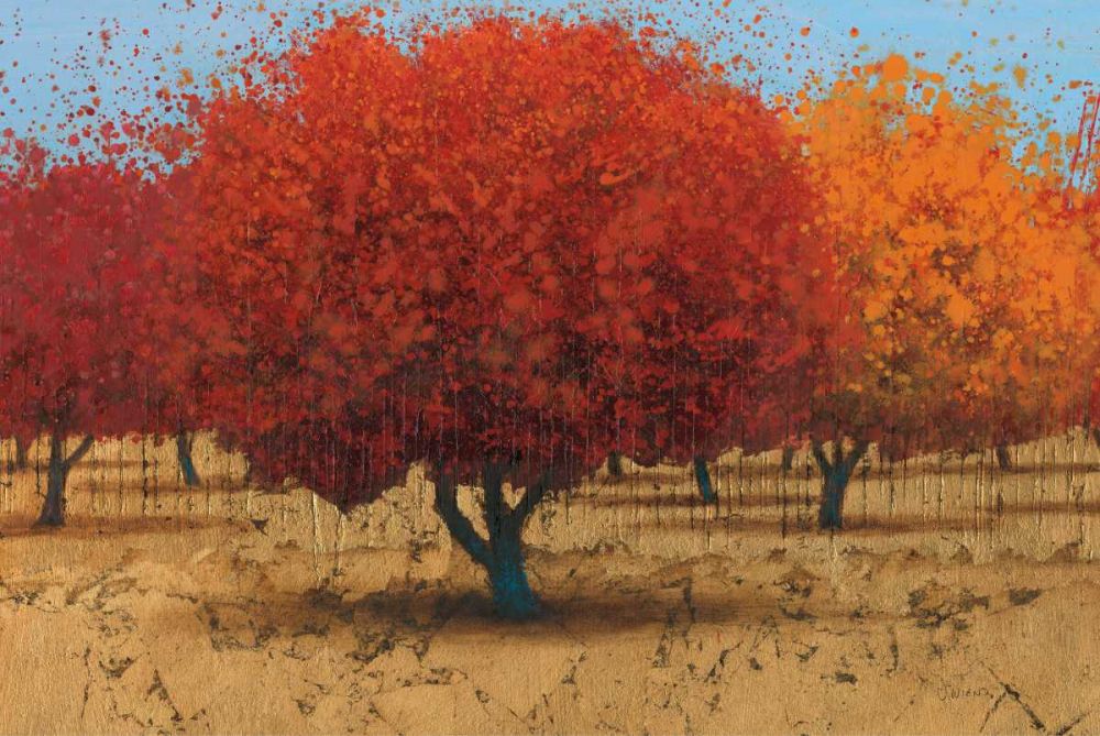 Orange Trees II art print by James Wiens for $57.95 CAD
