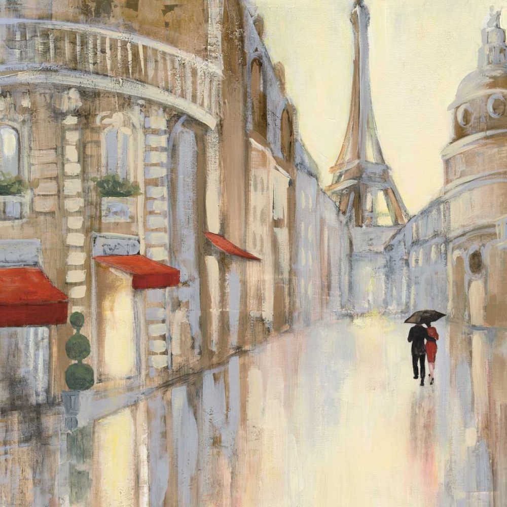 Touring Paris Couple III art print by Julia Purinton for $57.95 CAD
