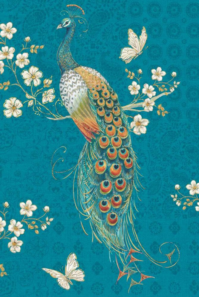 Ornate Peacock XE art print by Daphne Brissonnet for $57.95 CAD
