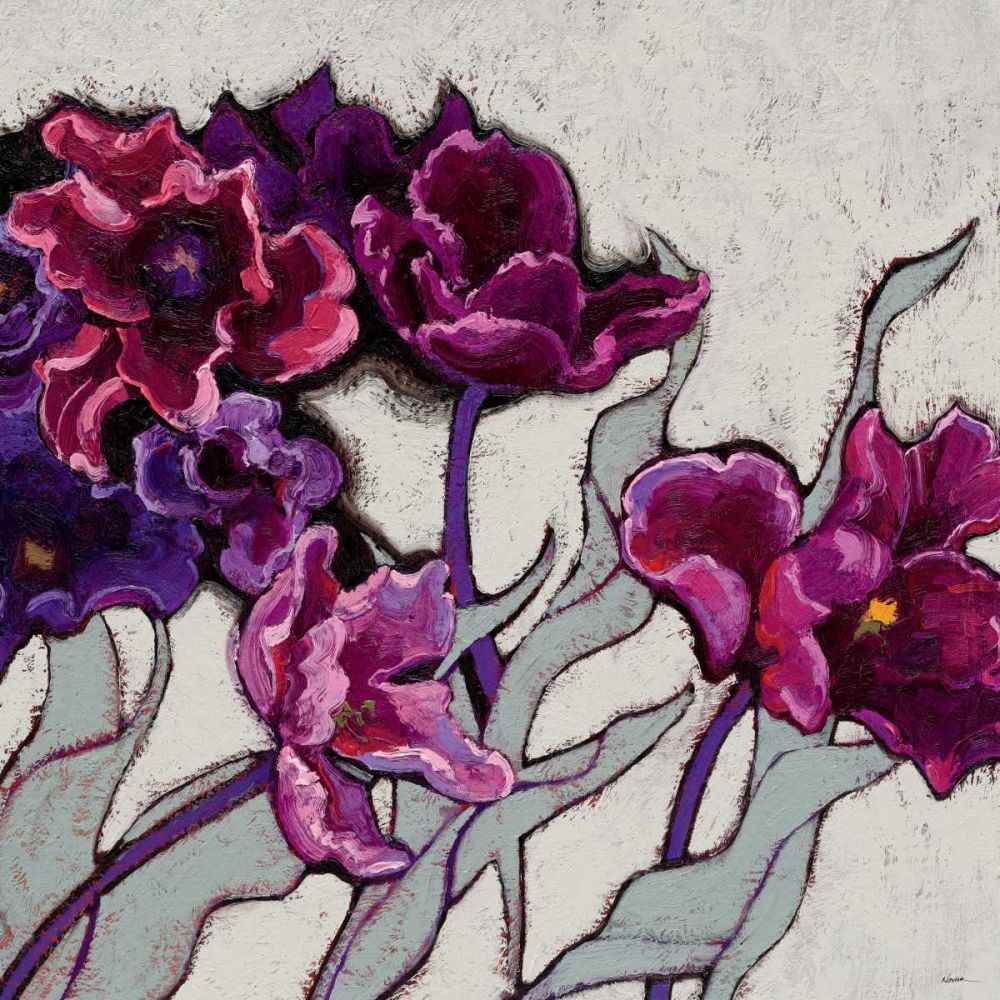 Ruffled Tulips  art print by Shirley Novak for $57.95 CAD