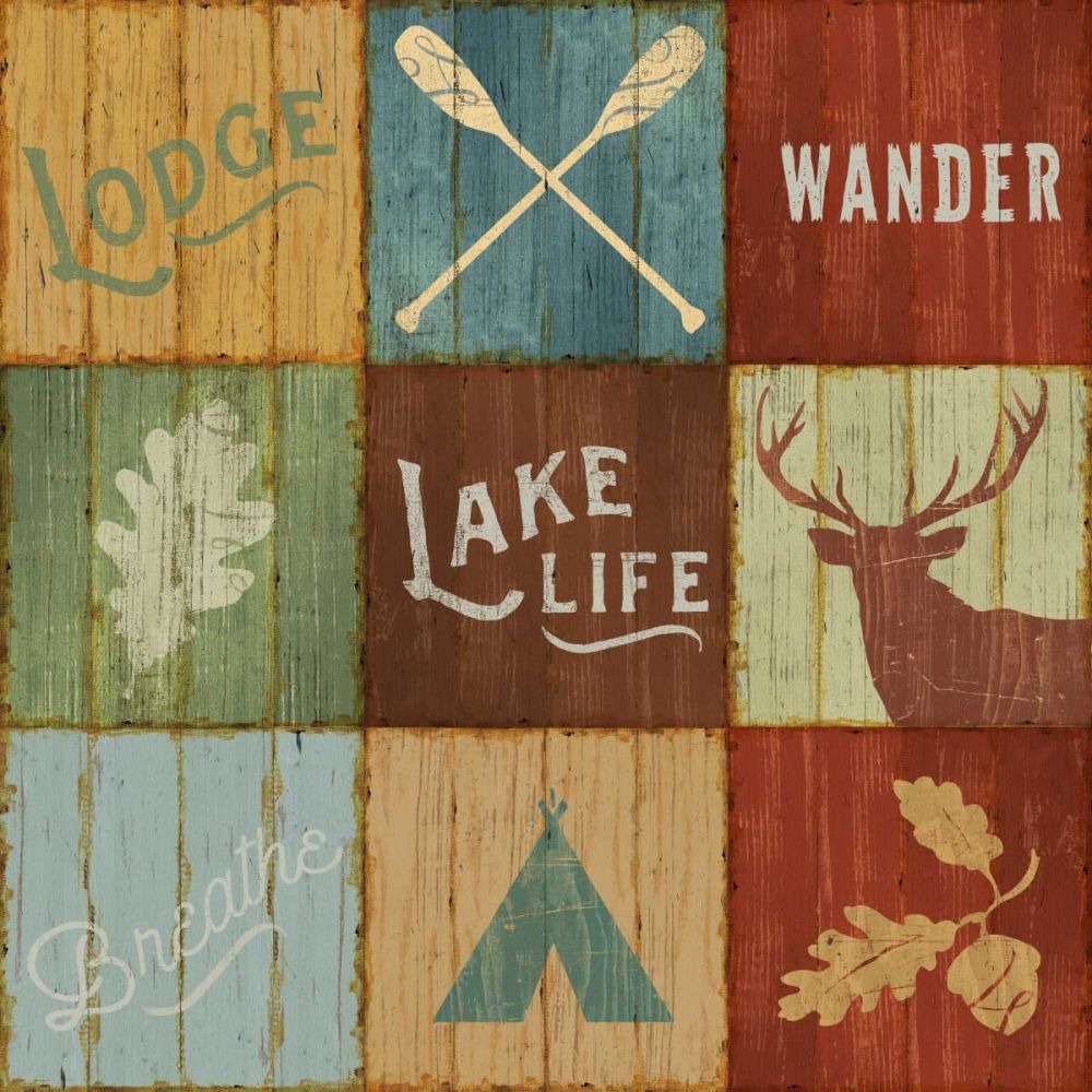 Lake Lodge VII art print by Sue Schlabach for $57.95 CAD