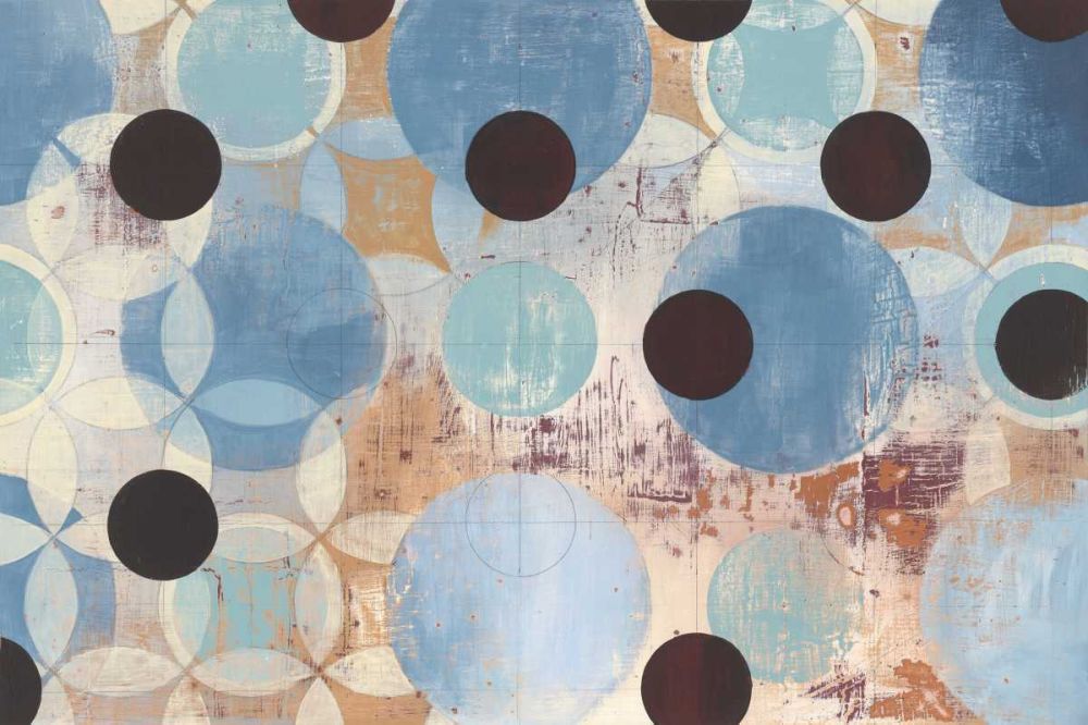 Blue Dots art print by Kathrine Lovell for $57.95 CAD