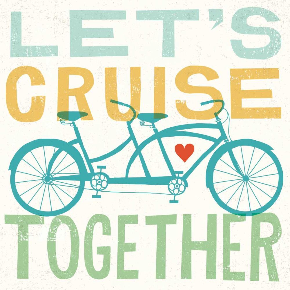 Lets Cruise Together I art print by Michael Mullan for $57.95 CAD