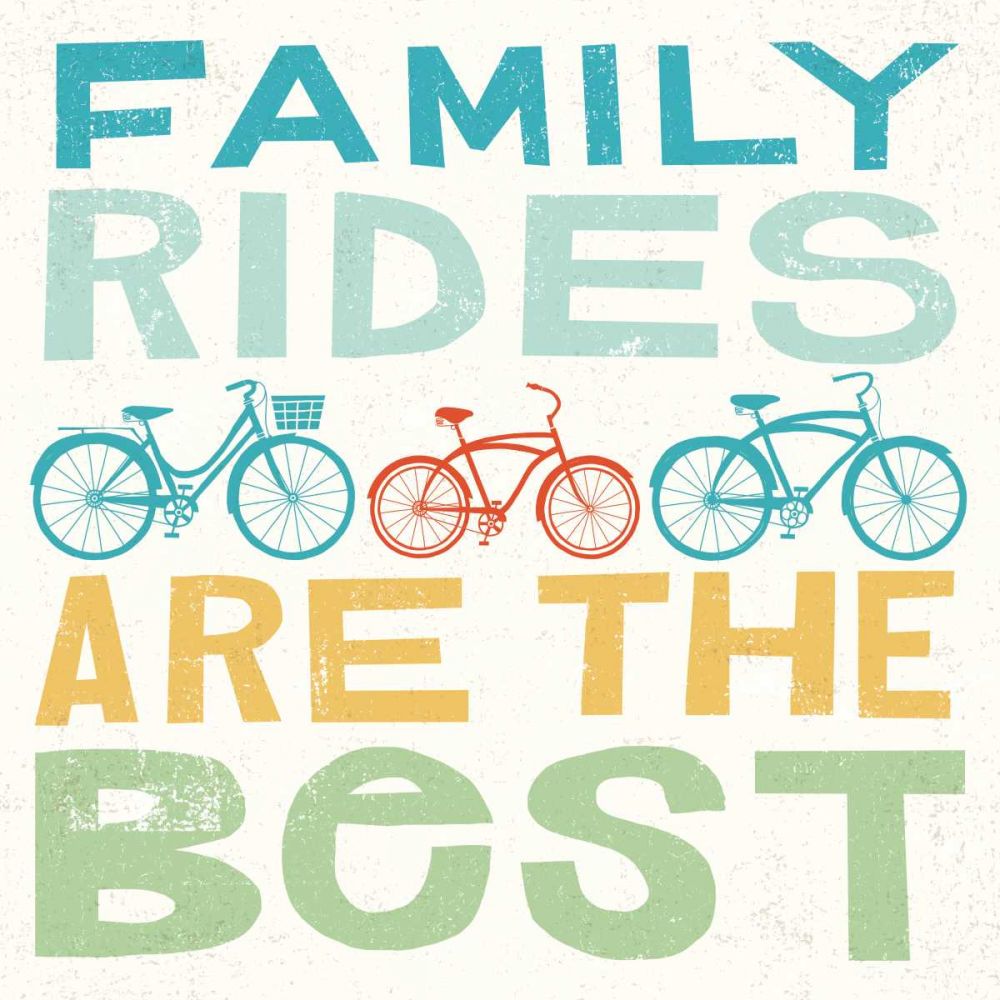 Lets Cruise Family Rides I art print by Michael Mullan for $57.95 CAD