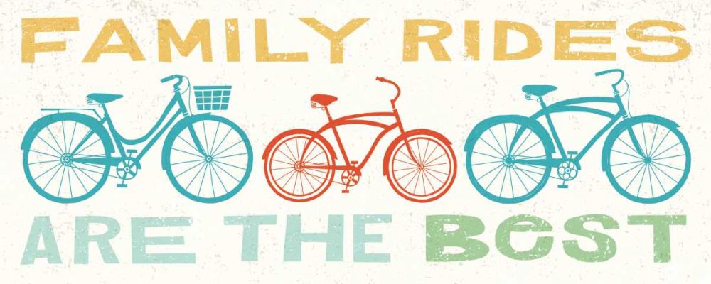 Lets Cruise Family Rides II art print by Michael Mullan for $57.95 CAD