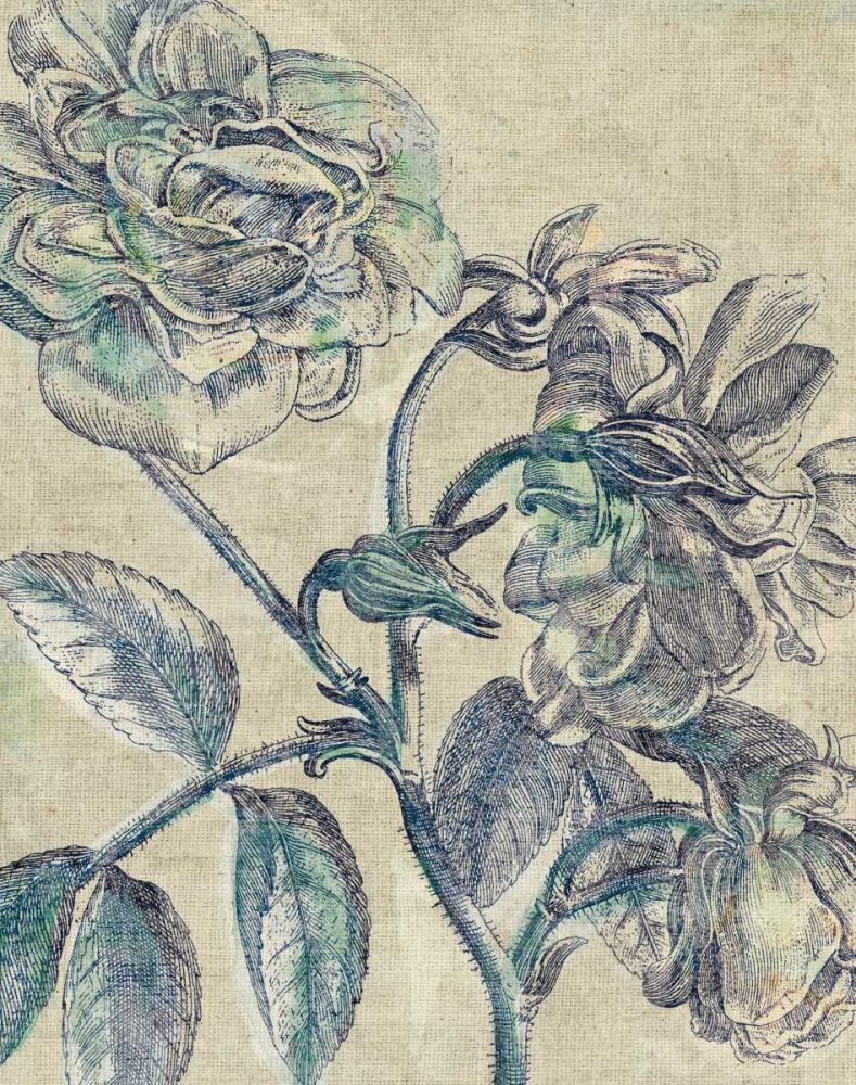Belle Fleur I Crop Linen art print by Sue Schlabach for $57.95 CAD
