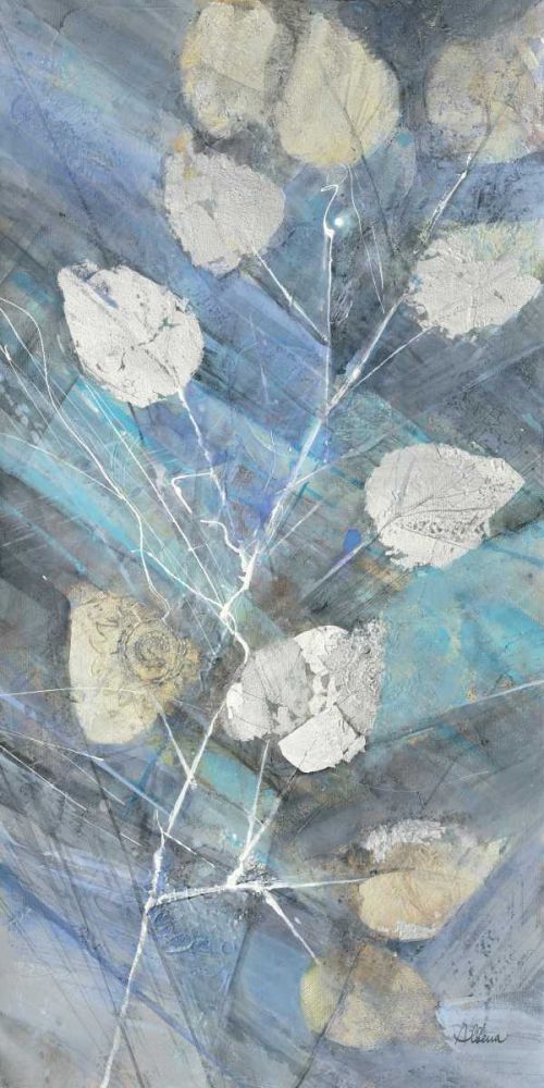 Silver Leaves II art print by Albena Hristova for $57.95 CAD
