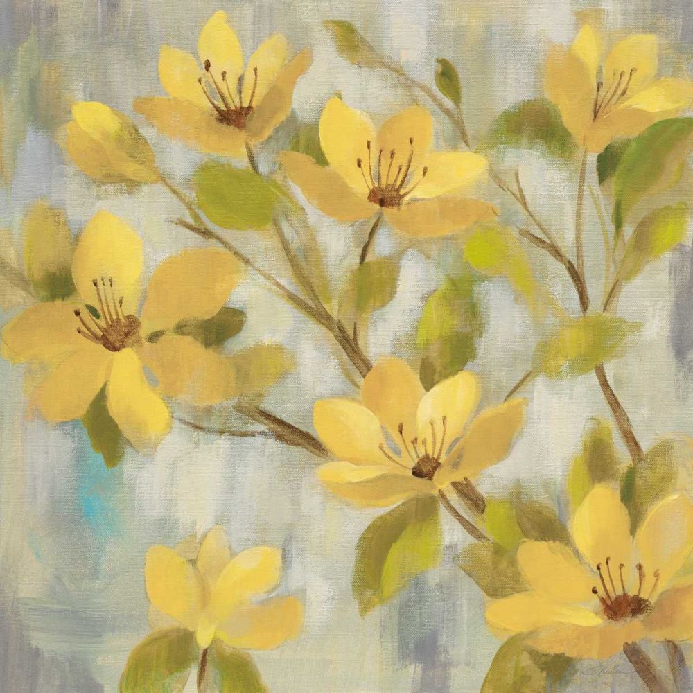 Golden Bloom I Neutral art print by Silvia Vassileva for $57.95 CAD