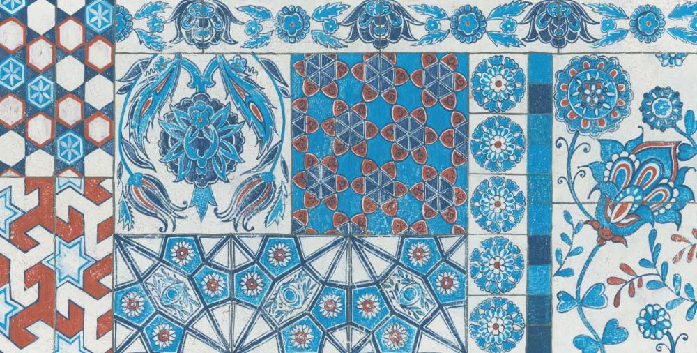 Turkish Tiles art print by Kathrine Lovell for $57.95 CAD