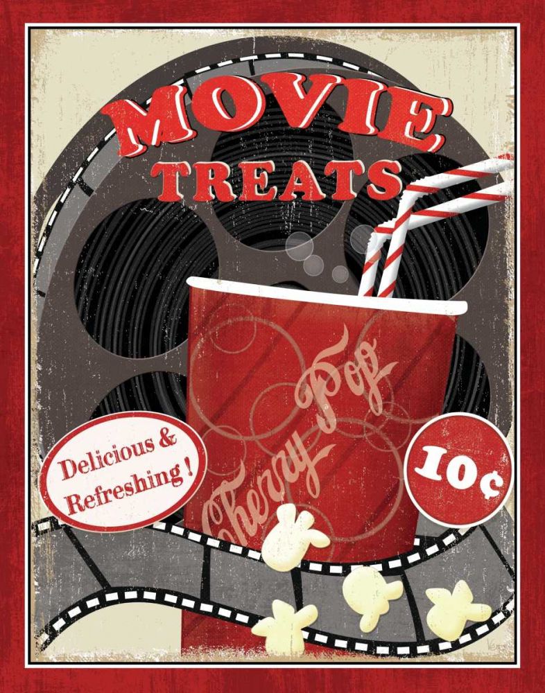 At the Movies II art print by Veronique Charron for $57.95 CAD