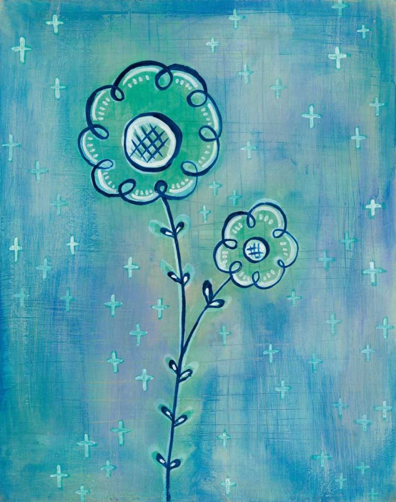 Magical Flowers II art print by Melissa Averinos for $57.95 CAD