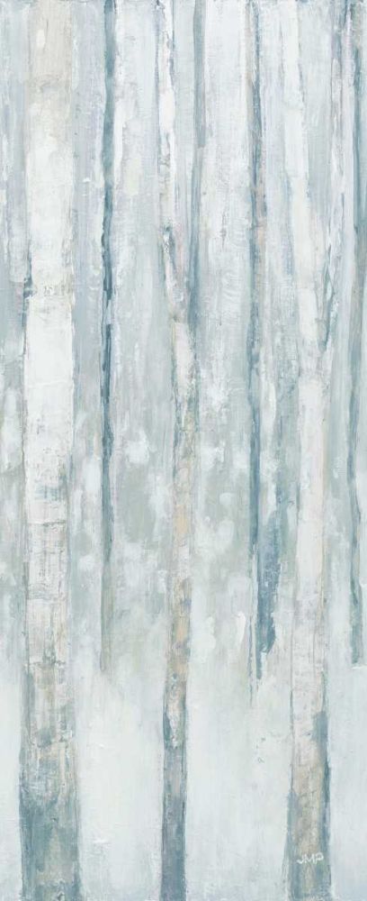 Birches in Winter Blue Gray Panel III art print by Julia Purinton for $57.95 CAD