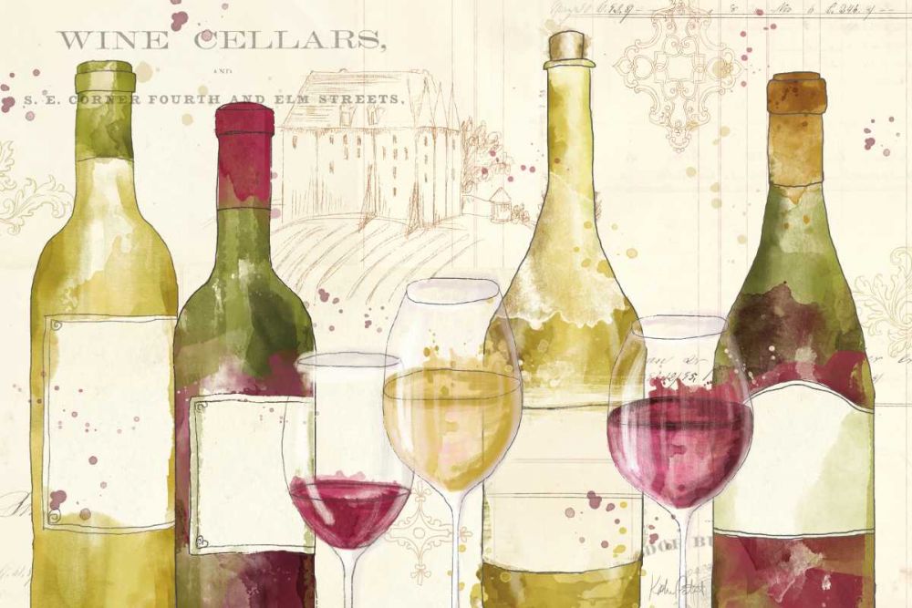 Chateau Winery I art print by Katie Pertiet for $57.95 CAD