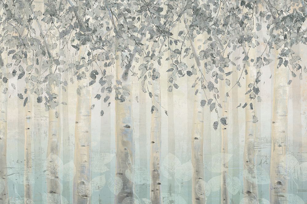 Silver and Gray Dream Forest I art print by James Wiens for $57.95 CAD