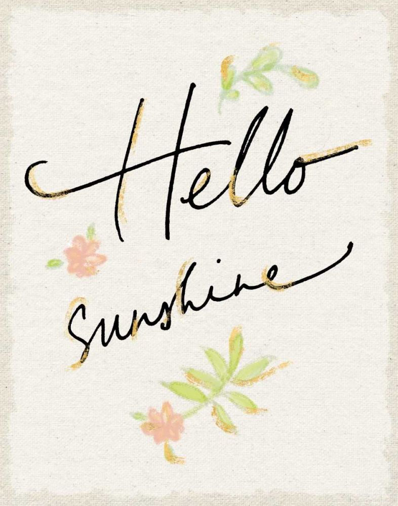 Hello Sunshine art print by Sue Schlabach for $57.95 CAD