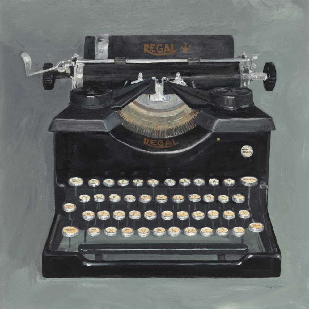 Classic Typewriter art print by Avery Tillmon for $57.95 CAD