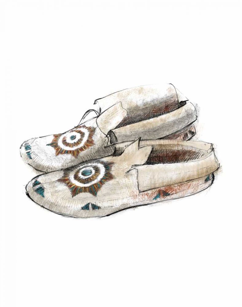 Indian Moccasins art print by Avery Tillmon for $57.95 CAD