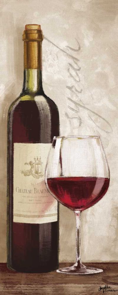 Wine in Paris VI art print by Janelle Penner for $57.95 CAD
