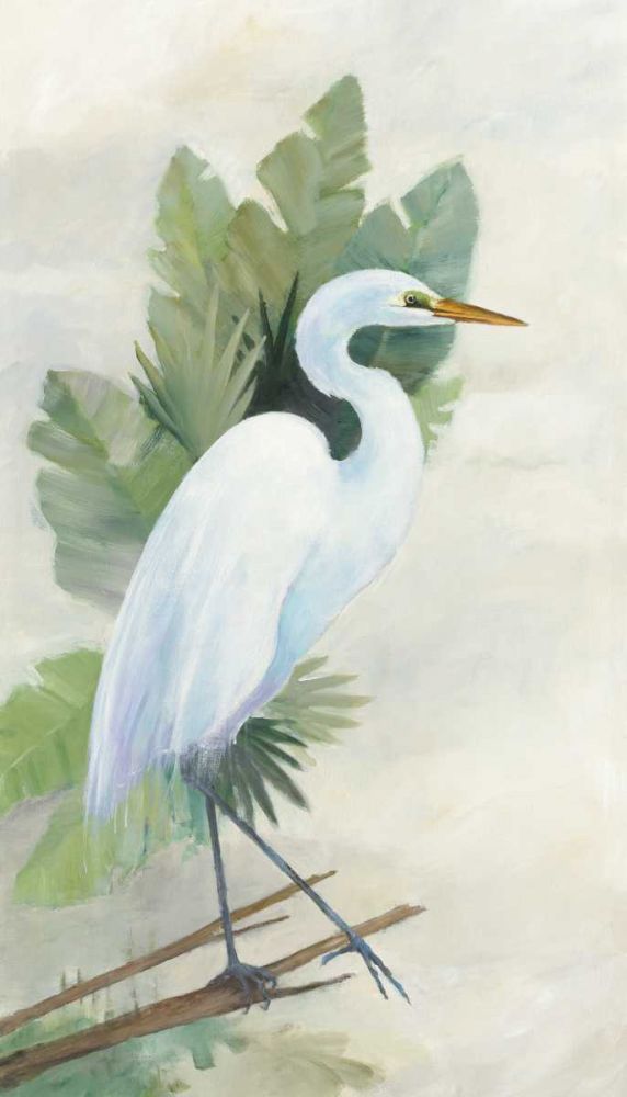 Standing Egret I Crop art print by Avery Tillmon for $57.95 CAD