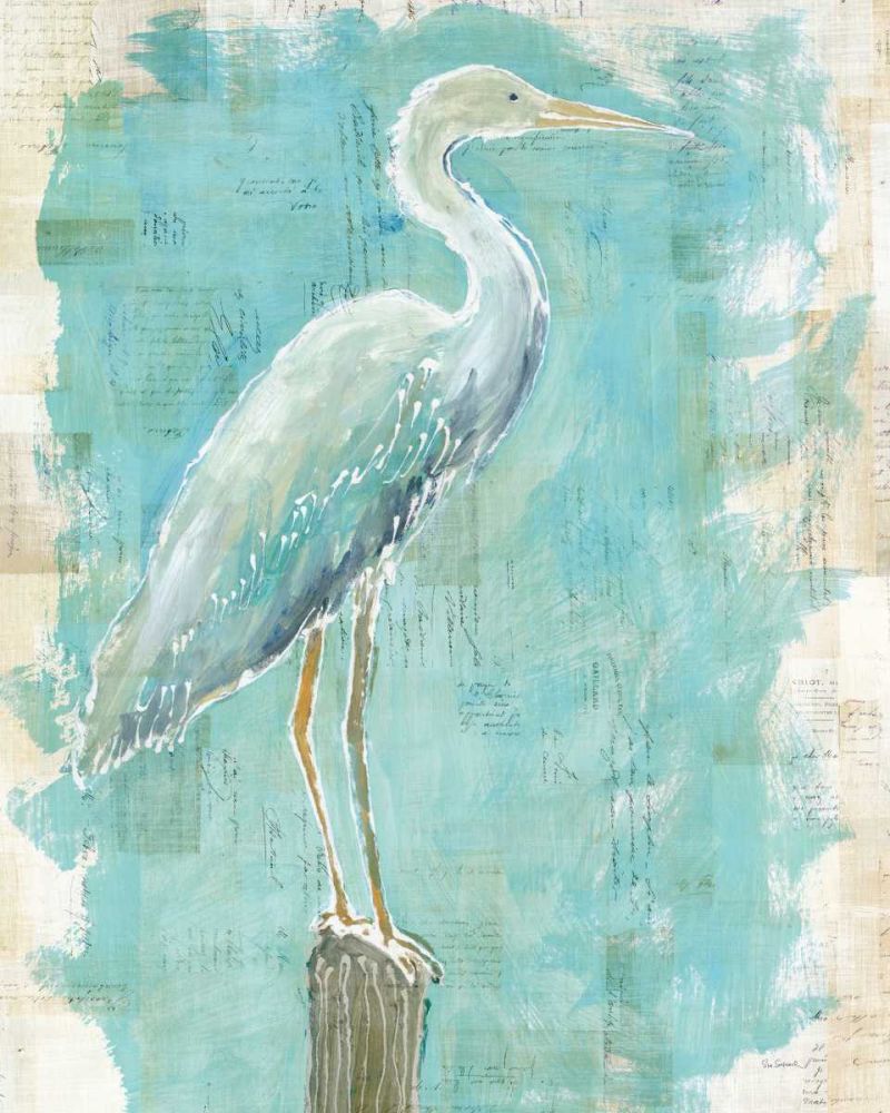 Coastal Egret I v2 art print by Sue Schlabach for $57.95 CAD