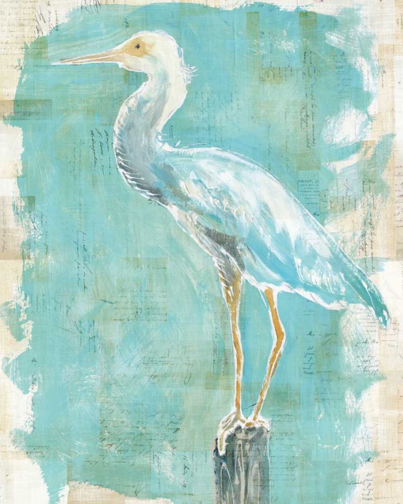 Coastal Egret II v2 art print by Sue Schlabach for $57.95 CAD