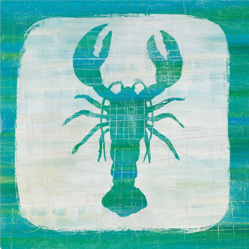 Ahoy II Blue Green art print by Melissa Averinos for $57.95 CAD