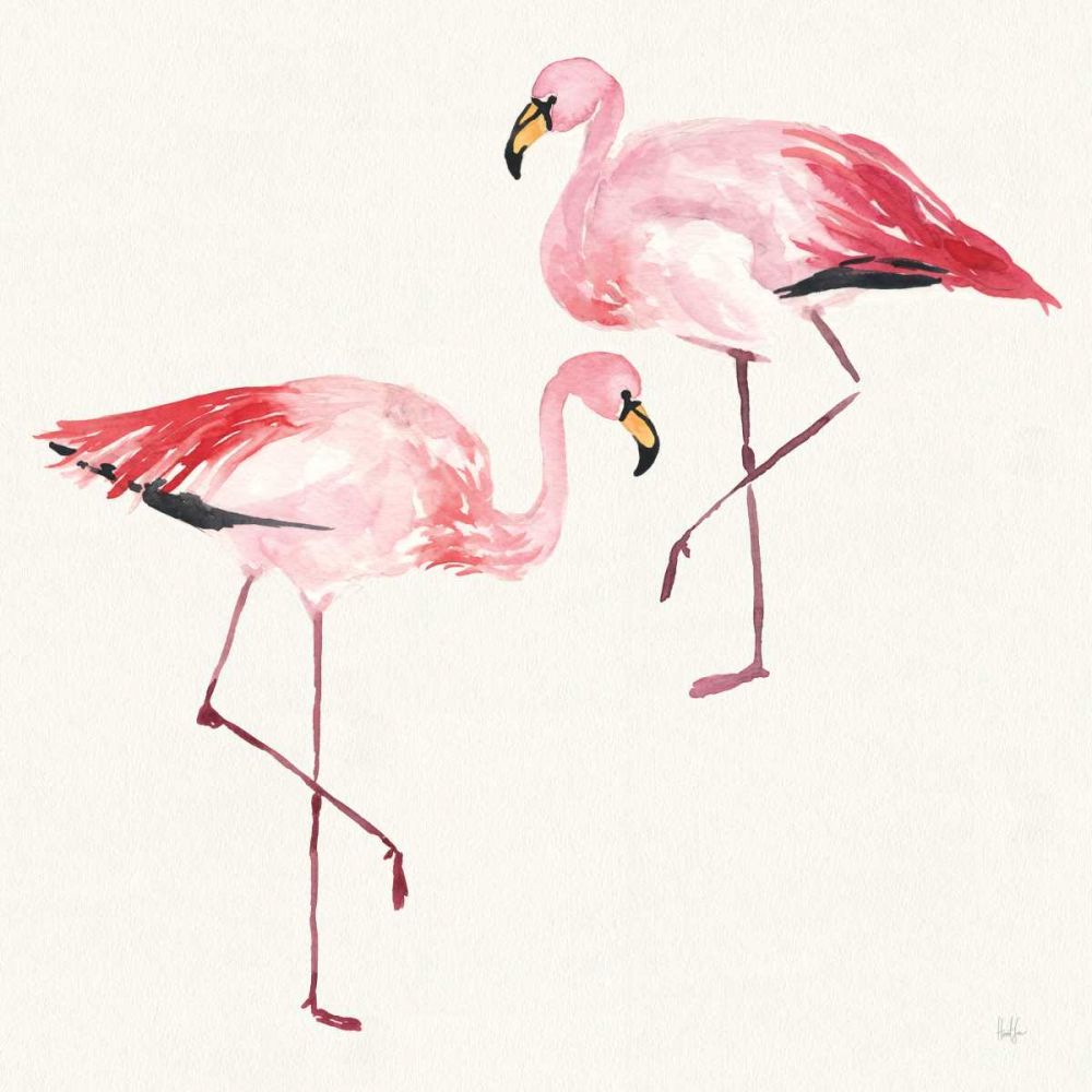 Tropical Fun Bird V art print by Harriet Sussman for $57.95 CAD