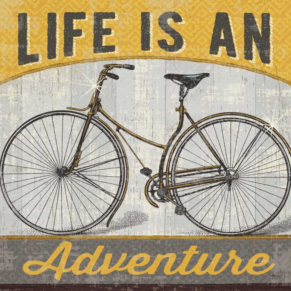 Life is an Adventure art print by Pela Studio for $57.95 CAD