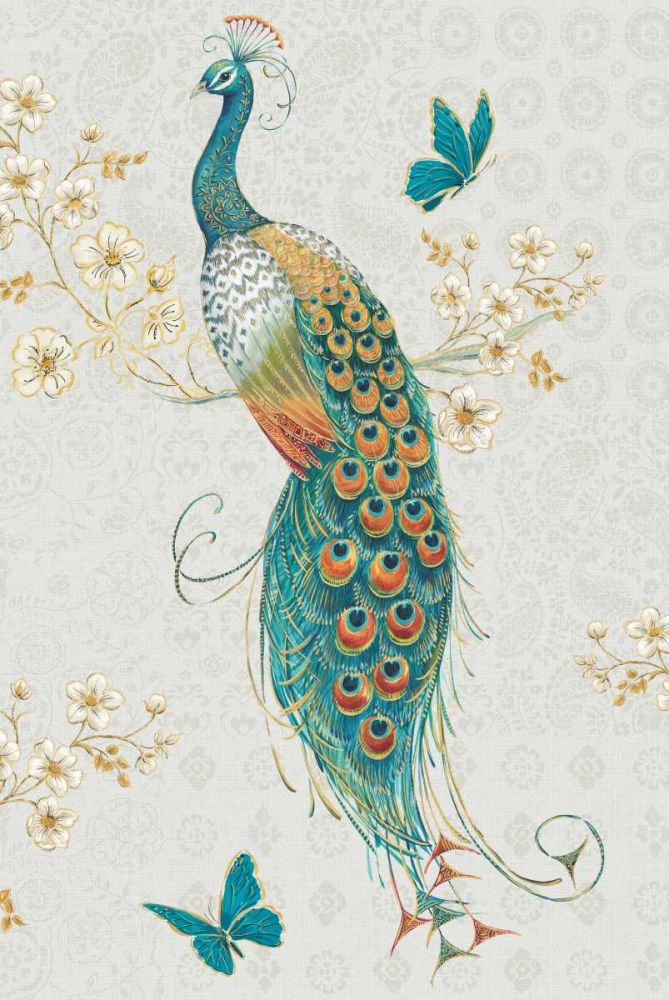 Ornate Peacock IXA art print by Daphne Brissonnet for $57.95 CAD