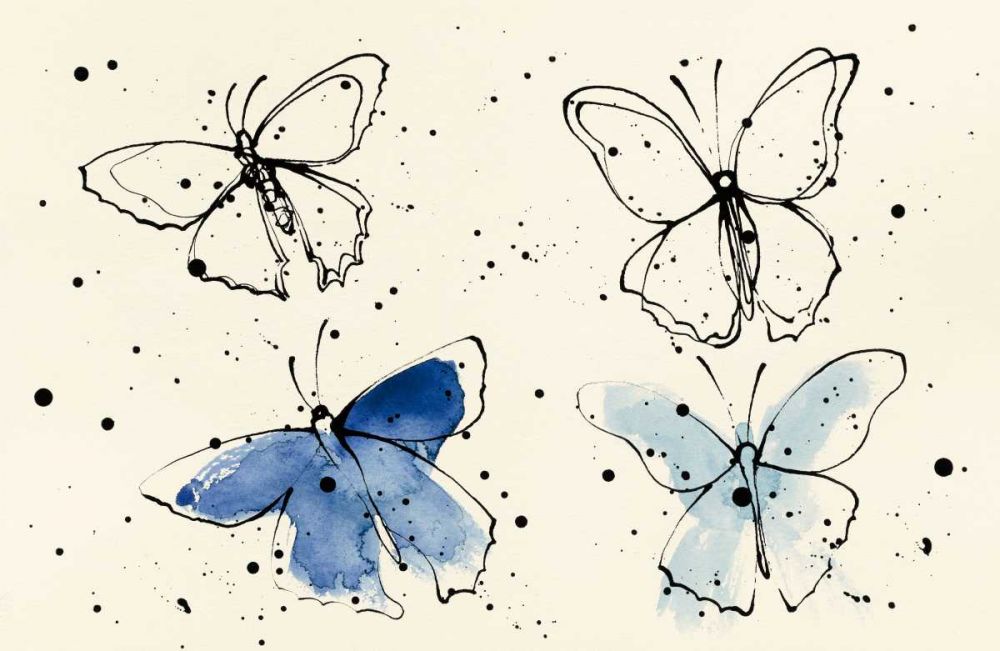 Butterfly Element VI art print by Shirley Novak for $57.95 CAD
