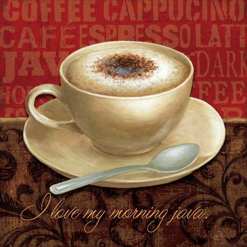 Coffee Talk I art print by Daphne Brissonnet for $57.95 CAD
