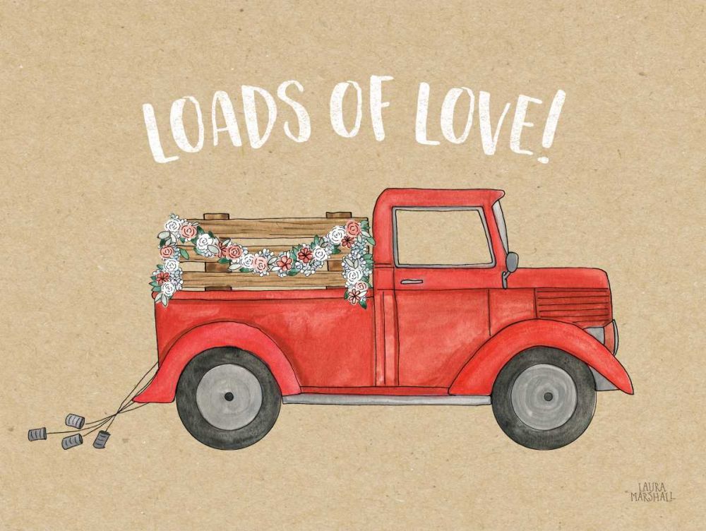 Loads of Love I art print by Laura Marshall for $57.95 CAD
