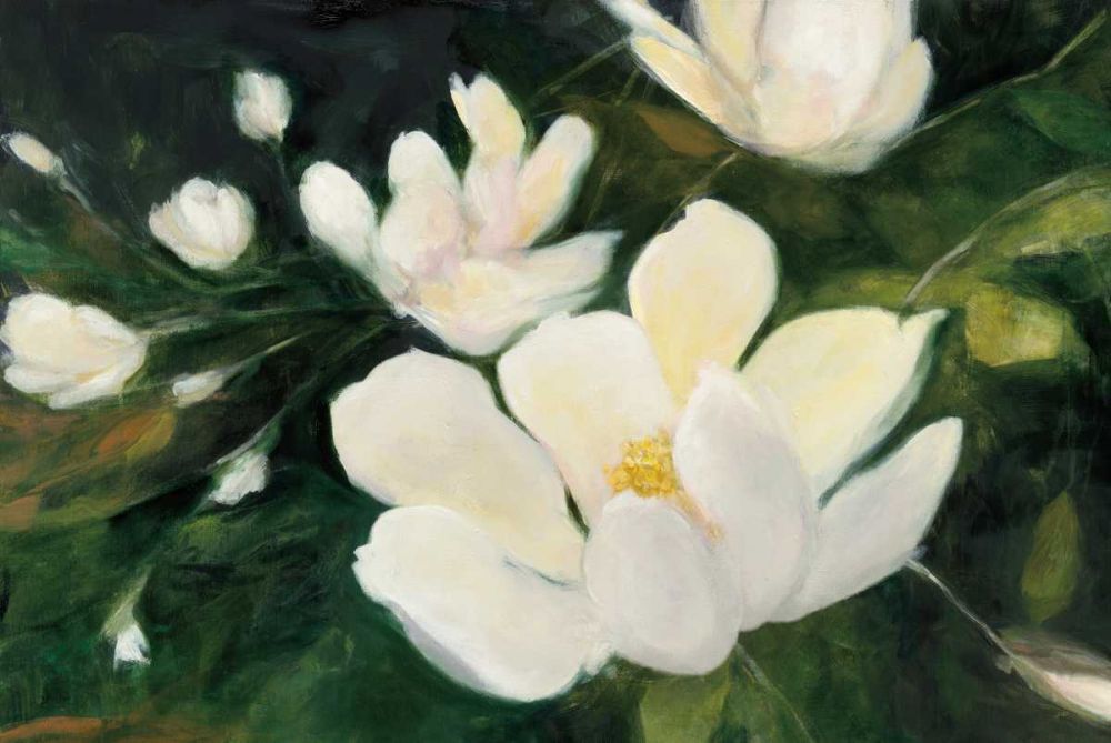 Magnolia Blooms Crop No Petal art print by Julia Purinton for $57.95 CAD