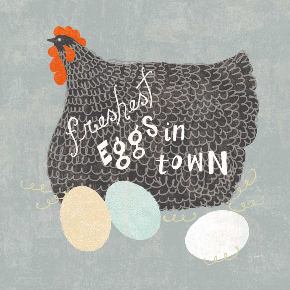 Fresh Eggs II art print by Sue Schlabach for $57.95 CAD