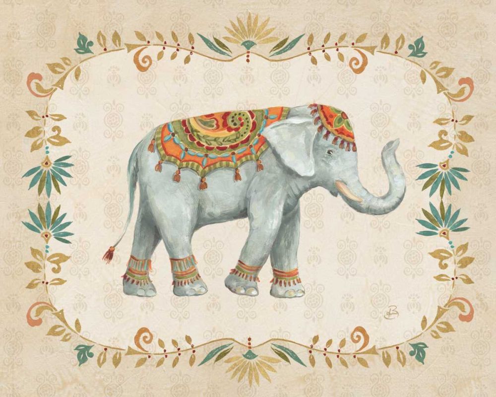Elephant Walk II art print by Daphne Brissonnet for $57.95 CAD