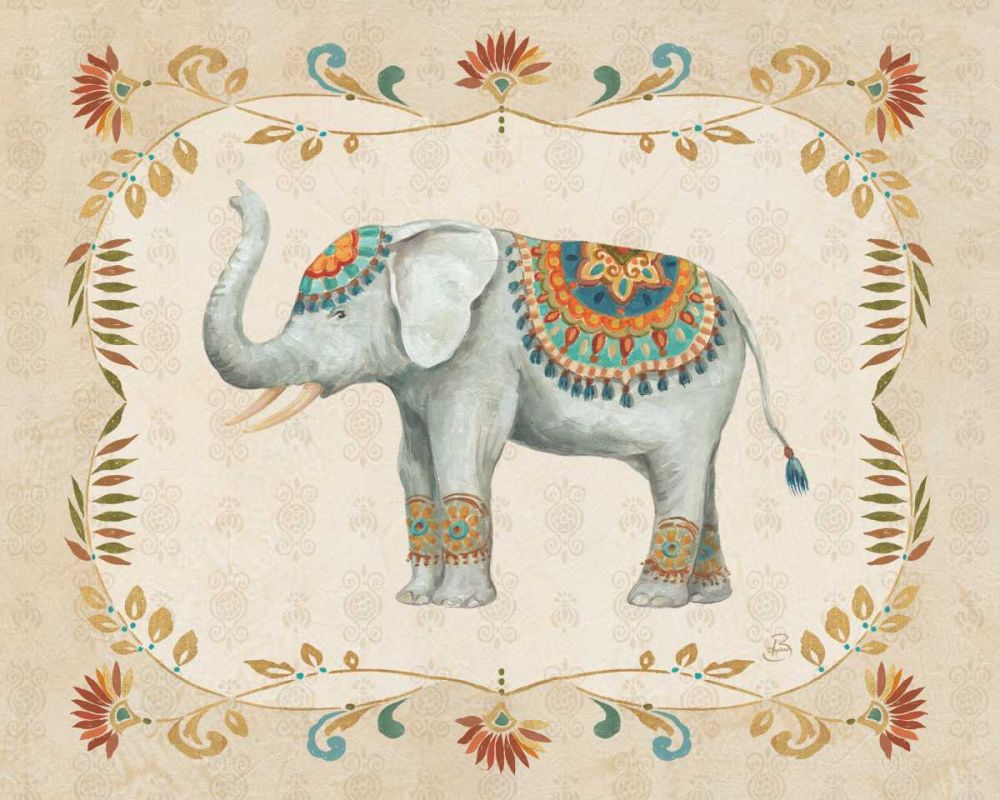 Elephant Walk III art print by Daphne Brissonnet for $57.95 CAD