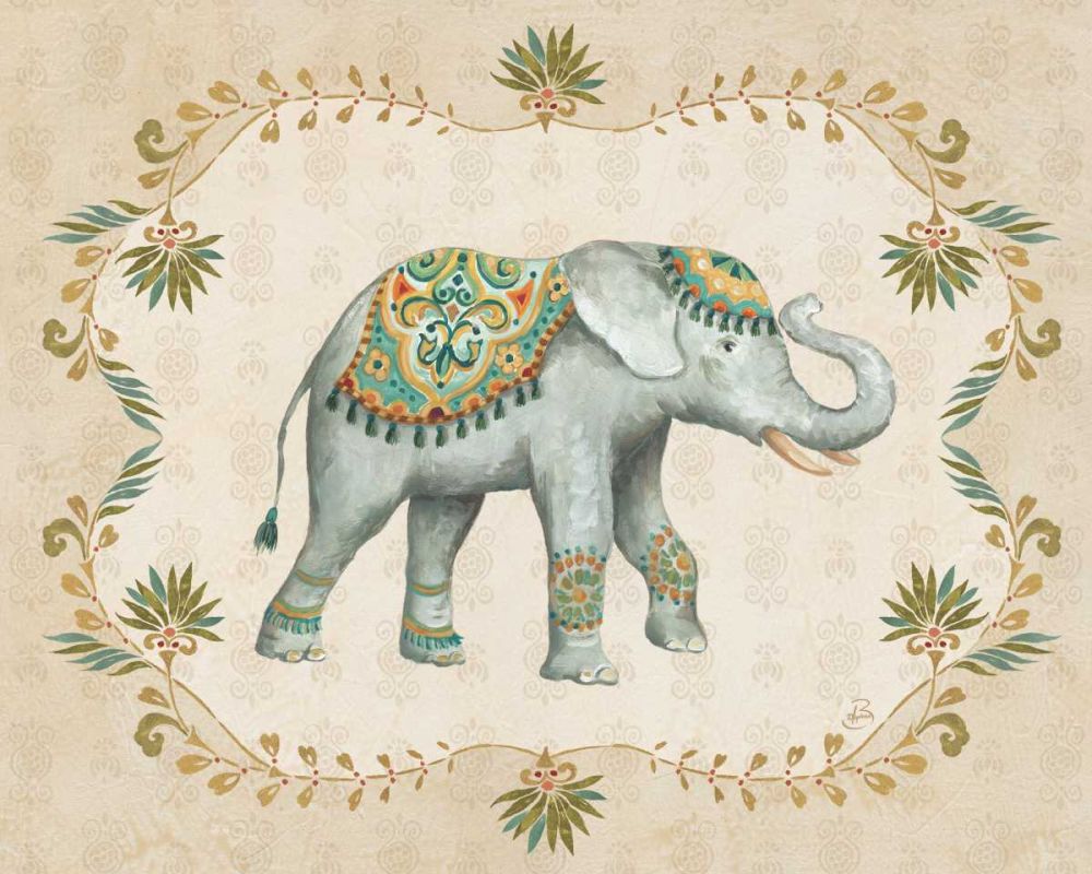 Elephant Walk IV art print by Daphne Brissonnet for $57.95 CAD