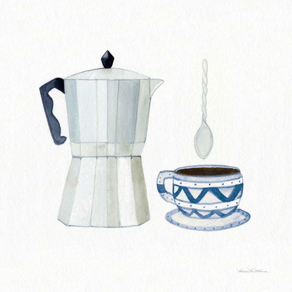 Coffee Break VII art print by Kathleen Parr McKenna for $57.95 CAD