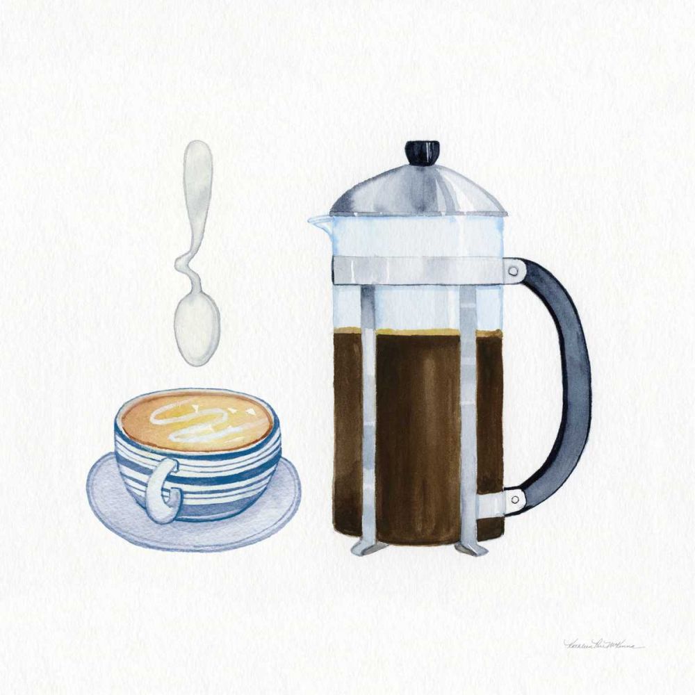 Coffee Break VIII art print by Kathleen Parr McKenna for $57.95 CAD